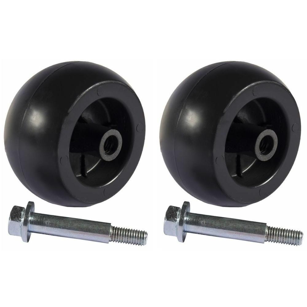 022-1000-00 022-5234-98 (2-Pack) of New Deck Wheels w/ Bolts Fits Bad Boy