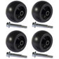 Qty 4: Deck Wheel w/ Bolt
 Fits Bad Boy Replaces 018-0010-00