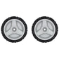 Qty 2: Drive Wheels Fits MTD Replaces 490-322-0013