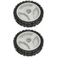 (2) Pack Drive Wheels Fits Husqvarna HU775AWD LC 356AWD HU725AWDH HU725AWDHQ