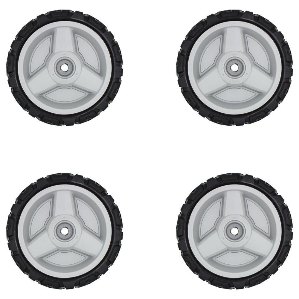 4 Pack 8" Drive Wheels for Troybilt Self Propelled Mower 734-05341 490-322-0013