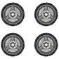 (4) Pack Drive Wheels Fits Husqvarna HU775AWD LC 356AWD HU725AWDH HU725AWDHQ