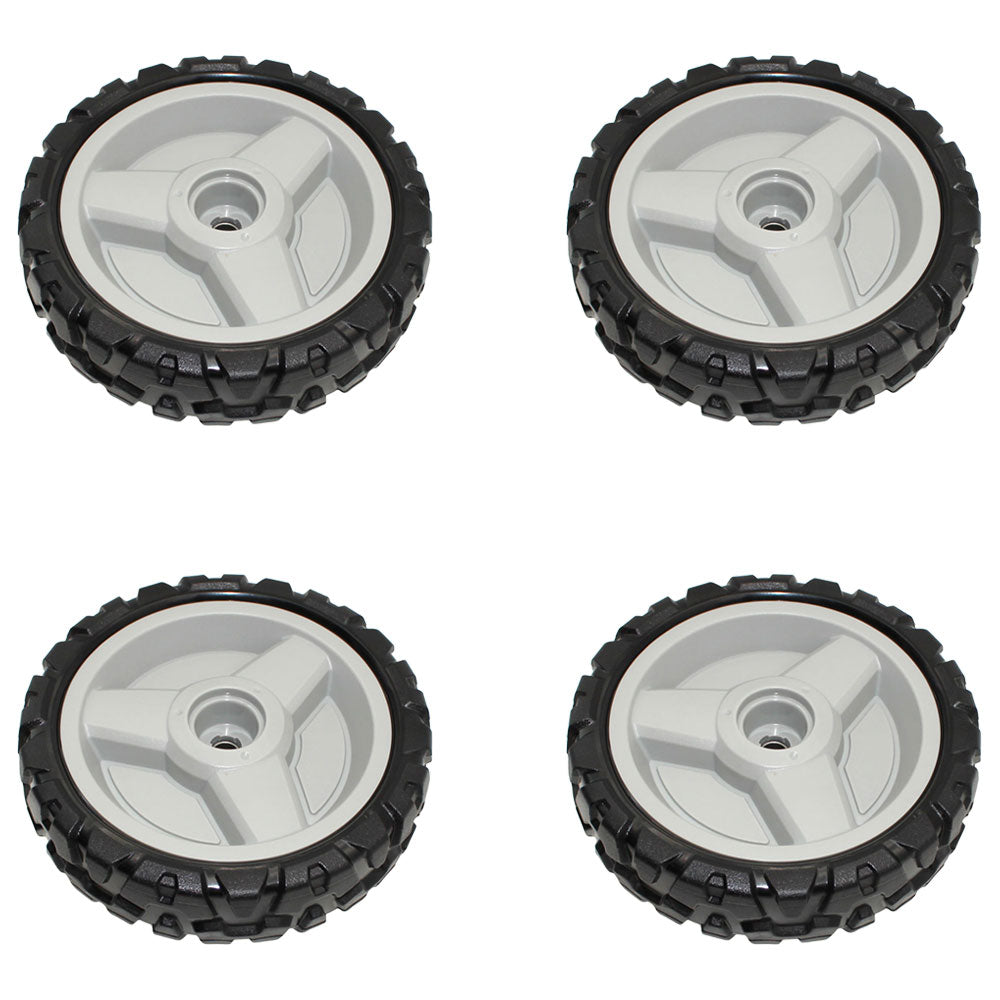 (4) 8" Drive Wheels Fits Cub Cadet Self Propelled Mower 734-05341 490-322-0013