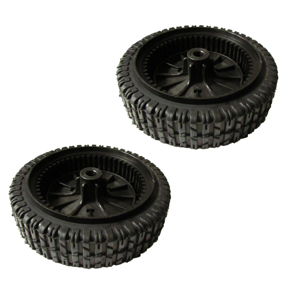 Qty 2: Front Drive Wheel Fits Husqvarna Replaces 532150340