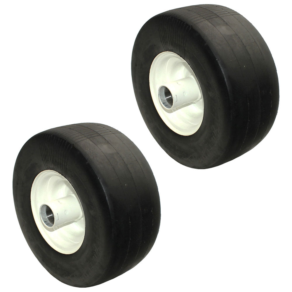 Qty. 2: Caster Wheel Assembly
 Fits Exmark Replaces 109-9124