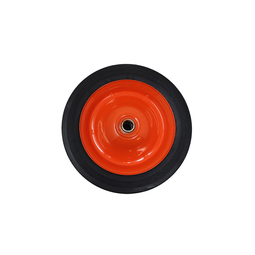 Steel Wheel (Orange Rim) Fits Universal Products Replaces 332-Wheel