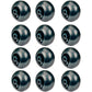 12 Pack Deck Wheels Fits Kubota ZD321 and ZD326 with 60" and 72" decks