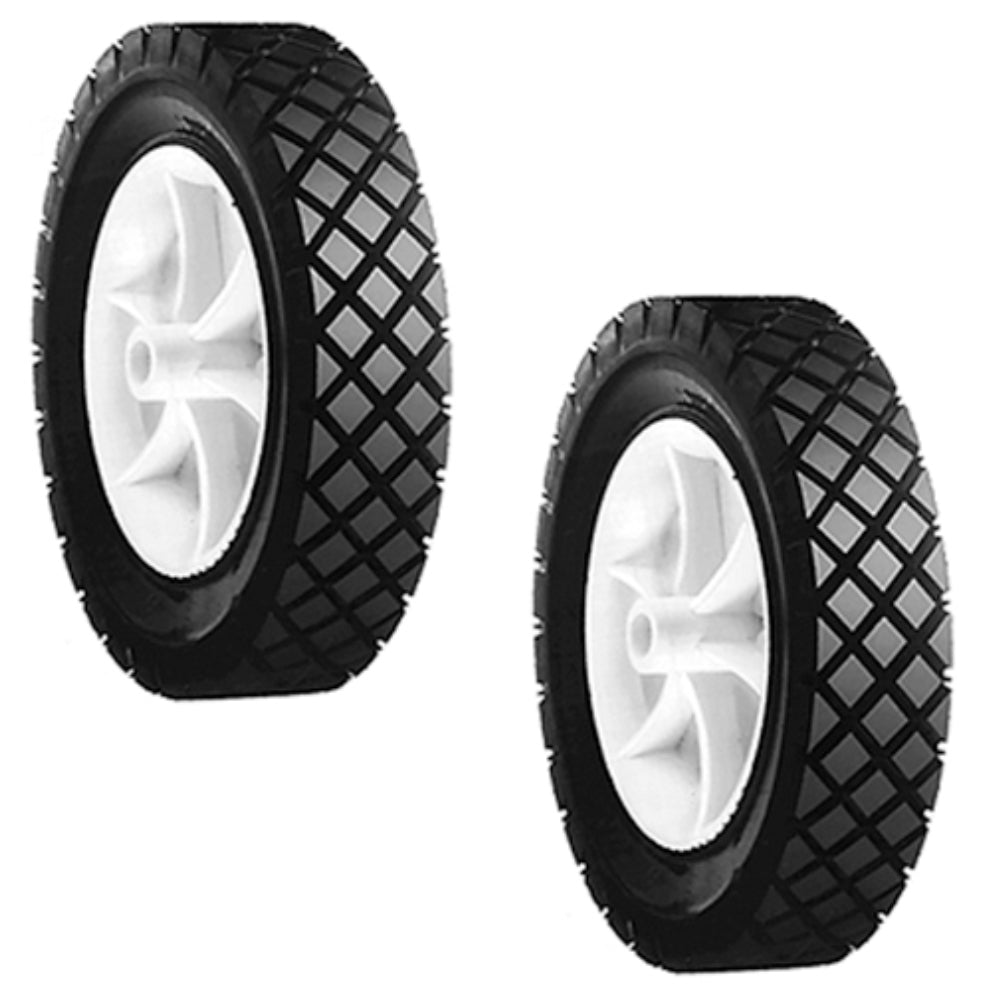 2 Pack Push Lawn Mower 7" X 1.50" Front Wheels For Snapper 7018189 (2991)