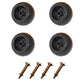 (4Pk) Deck Wheel Kit Fits Lawn-Boy 1-603299 Fits Ferris 1716353 Fits Worldlawn