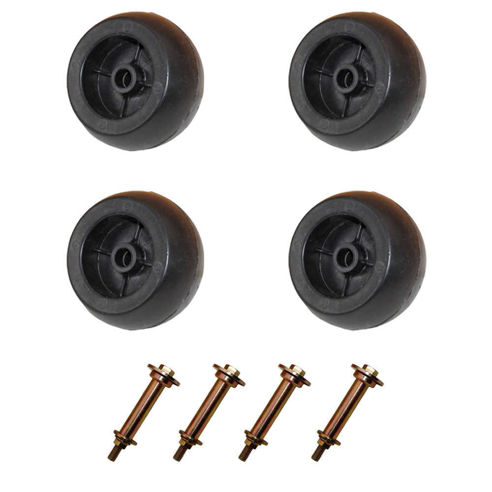 (4Pk) Deck Wheel Kit Fits Lawn-Boy 1-603299 Fits Ferris 1716353 Fits Worldlawn