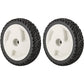 (2) Pack of Push Mower Drive Wheels Fits Toro 22" Recycler Lawn Mowers 105-1815