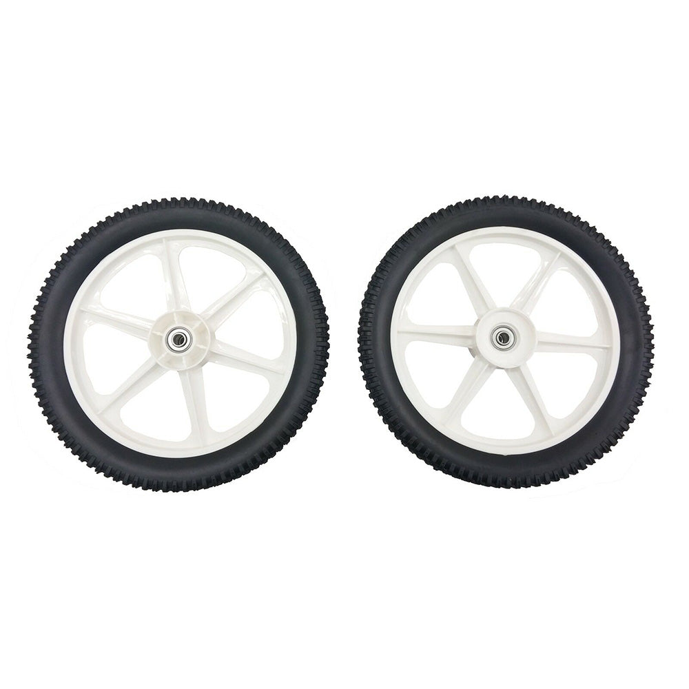 2 Wheels 189159 Fits Craftsman Walk Behind Mower 14" Fits Poulan Fits Husqvarna