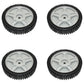 Qty. 4: Lawn Mower Drive Wheel Fits Sears Replaces 193912X460
