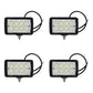 (4) RE169350 LED Flood Work Lamps Fits John Deere 824J 544H 724J 544J 444H