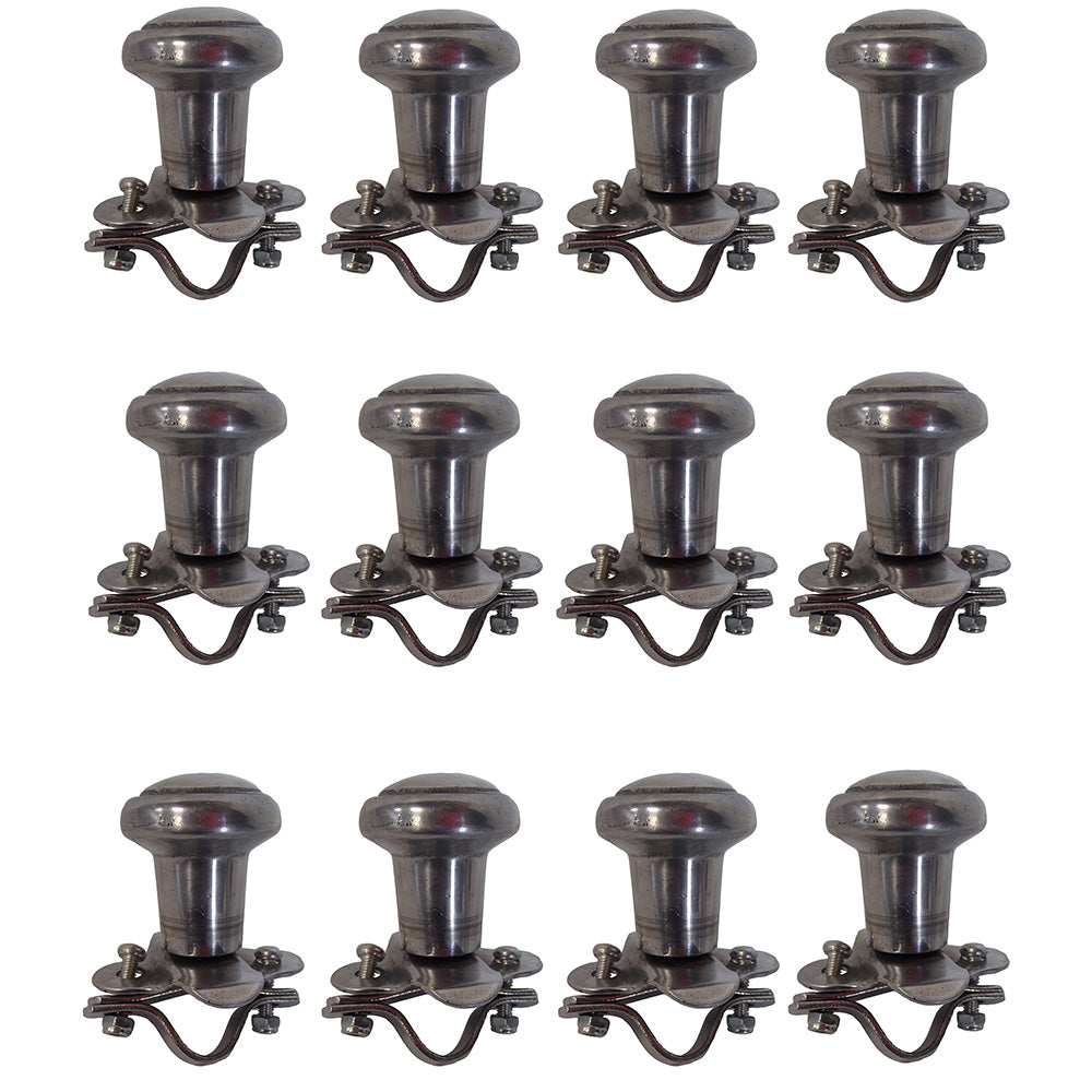 Qty 12: Aluminum Steering Wheel Spinner Fits Universal Replaces 5A6