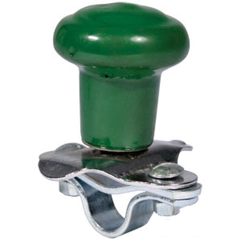 Green Vinyl Steering Wheel Spinner Knob WSV121G Fits JD Fits John Deere Tractor