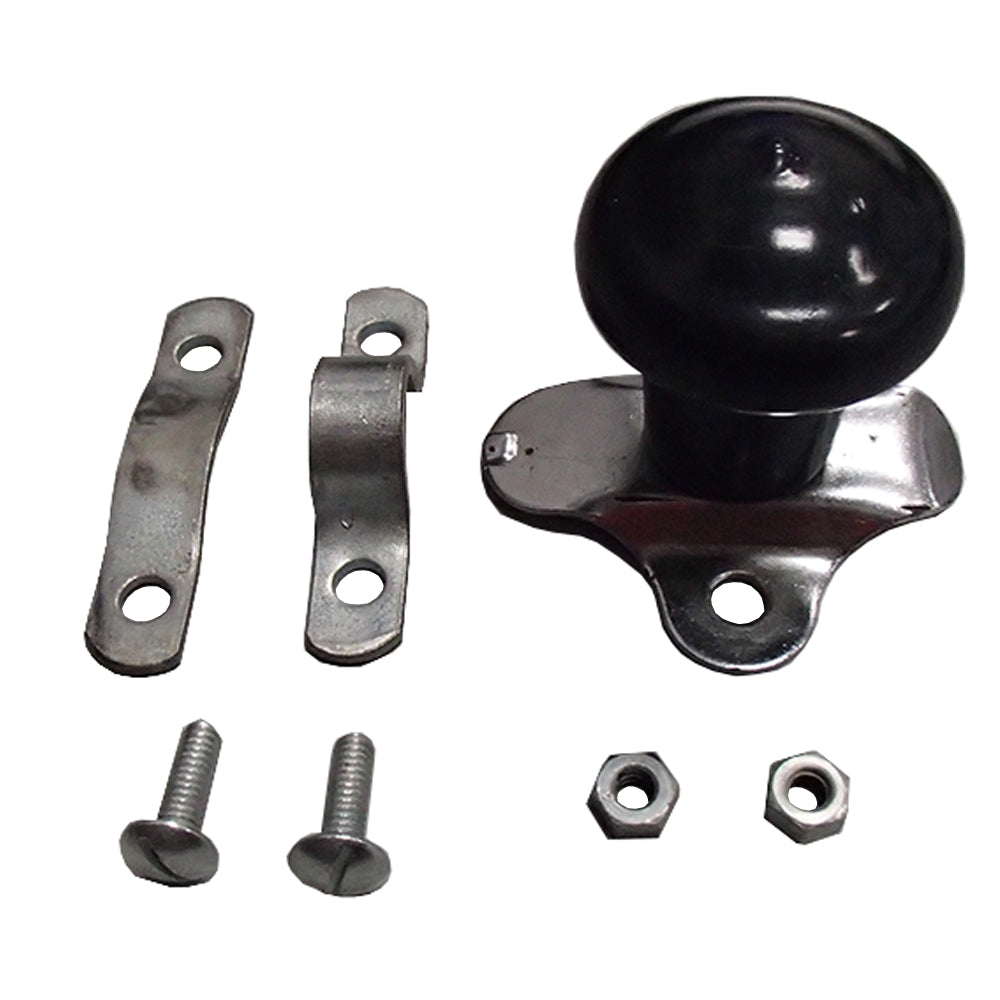 Black Steering Wheel Spinner Suicide Knob Handle Universal Fits Ford Tractors