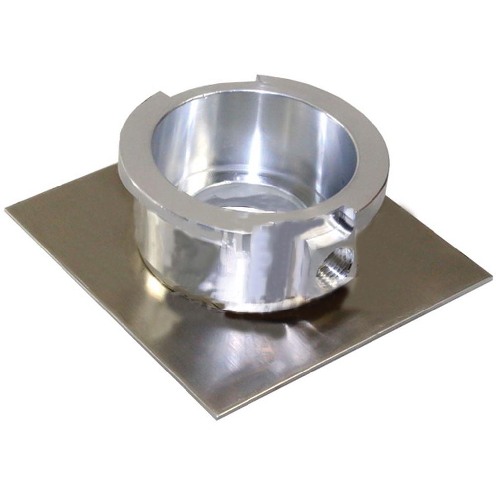 Z17613 Filler Neck - Aluminum Square Flanged Fill Neck
