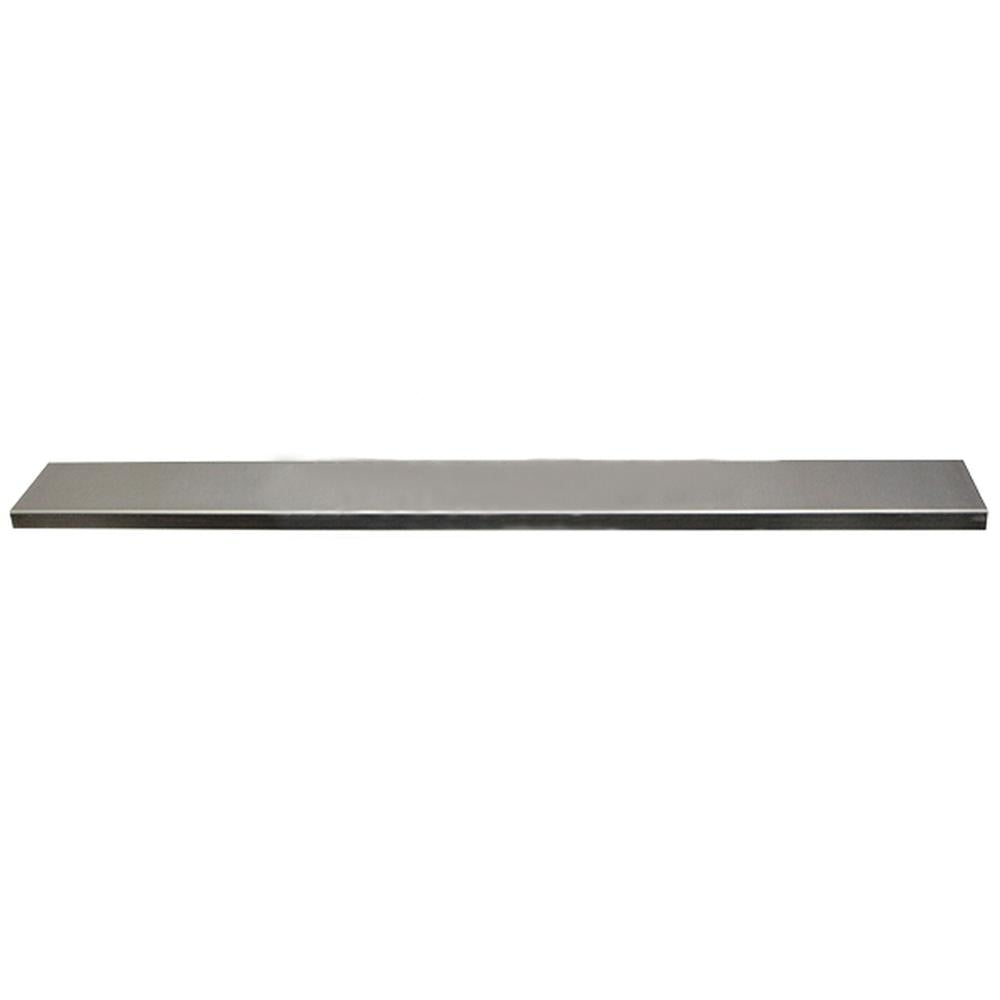 Z20234 Channel Cap - Plain Aluminum For 3 Row Fits Boss Radiators