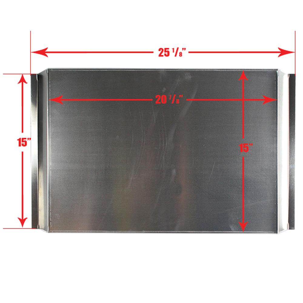 Z40033 Hurricane Engine Driven Fan Shroud - 25 1/8 x 15 x 2 1/2