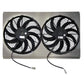 Z40071 Dual 12" Electric Fan & Shroud - 15 x 26 x 2 5/8