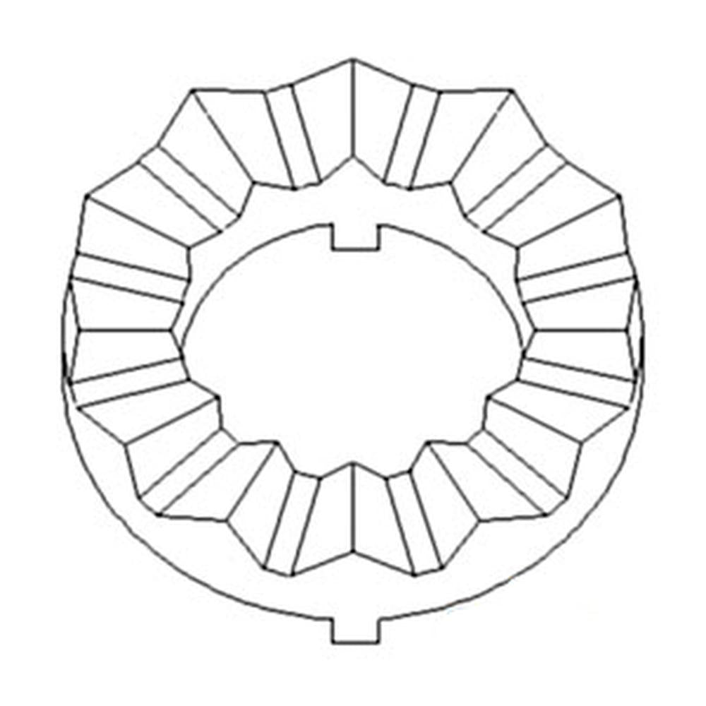 Slip Clutch Tooth Ring Fits 3300 4400 4420 6600 6601 6602 6620 6622 7700 7701