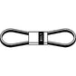 ZA526369 Drive Belt Fits Case-IH Harvester Disc Mower Models 3204 3205