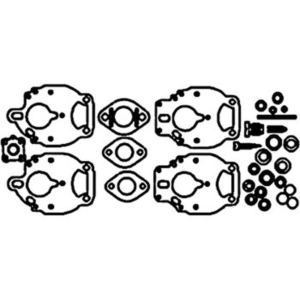 Complete Carburetor Kit, Basic Fits (Zenith) ZCK04