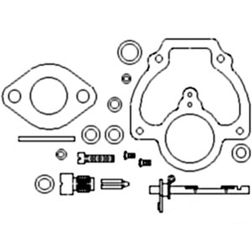 ZCK21 Fits Massey Ferguson Basic (Zenith) "" Carburetor Kit 44 44K 444