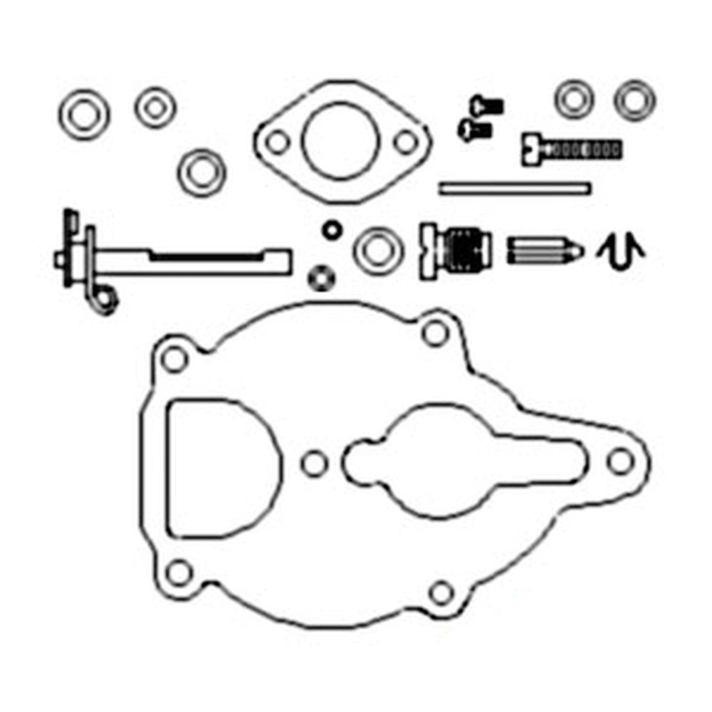 1703-0074 - Carburetor Kit Fits Case/International Harvester
