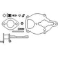 ZCK23 Fits Ford/New Holland Tractor Basic Carburetor Kit 2N 9N BK44V (Zen
