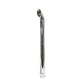 48" Chrome Exhaust Stack Curved 3-1/2" ID Fits John Deere