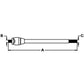 ZP0501308461 Fits Ford New Holland Tractor Tie Rod 5610 6610 6710 6810