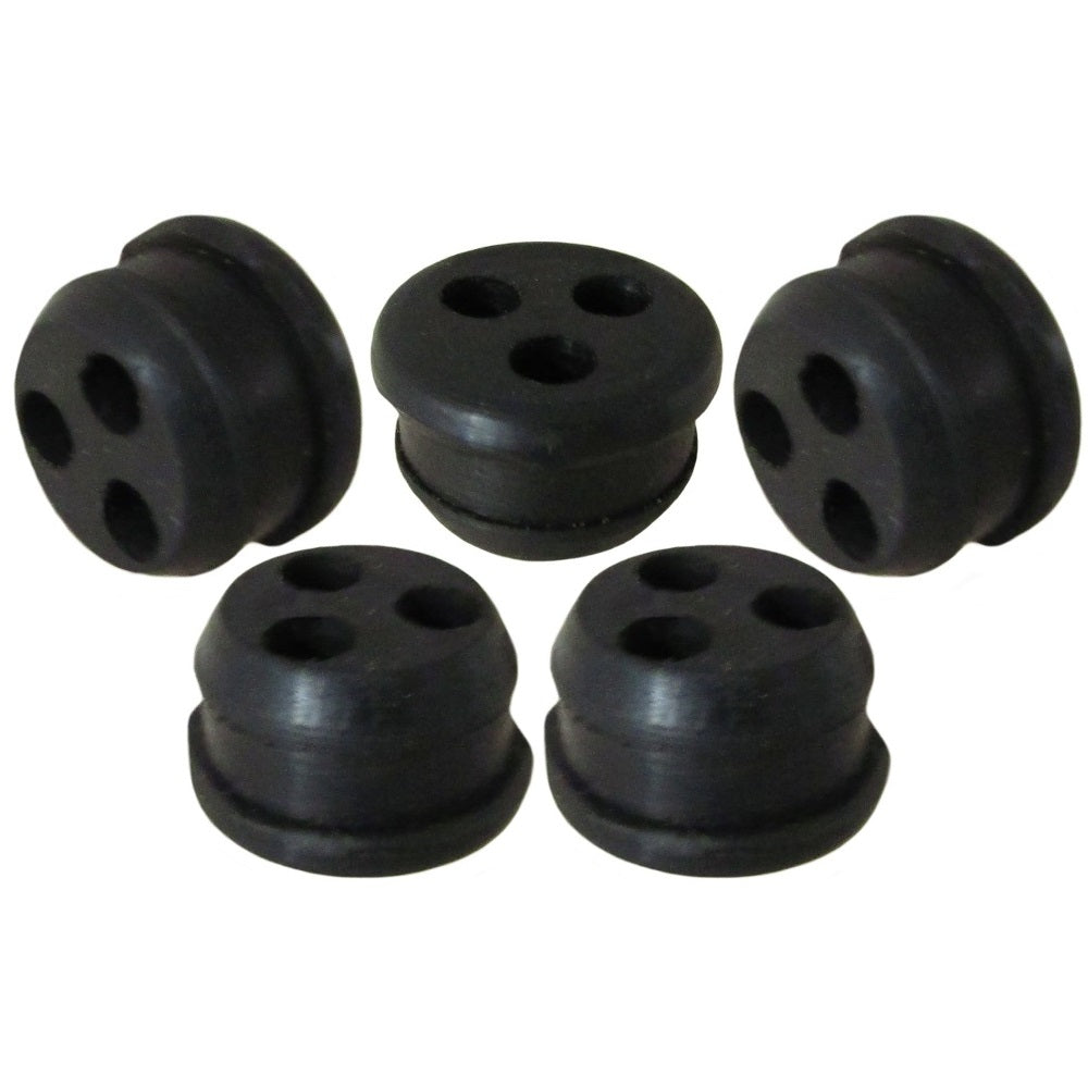 5x Fuel Gas Tank Grommet For Echo 13211546730 V137000030 3 Holes Trimmer Grommet