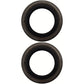 (2) 3500# Trailer Axle Double Lip EZ Lube Grease Seals 2.5" OD for Dexter 10-19